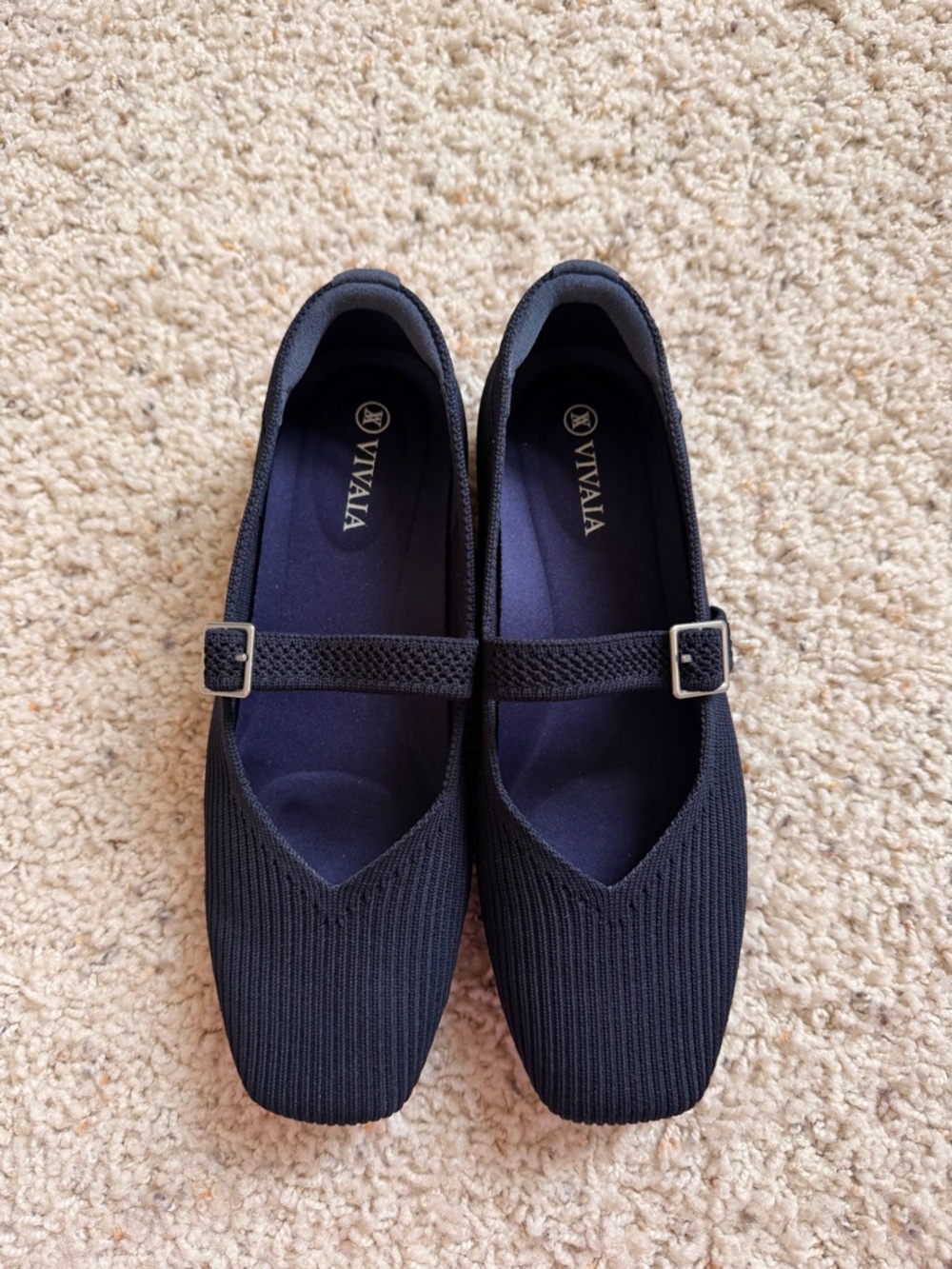 Vivaia Square-Toe Mary Janes (Margot Mary Jane)
